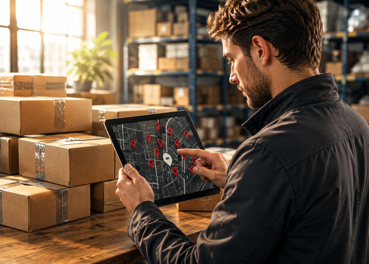 Port and logistics operations with real-time data