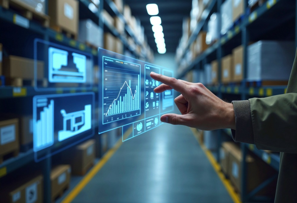 Supply chain operations with connected visibility