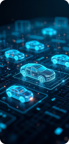 Software-defined vehicles on a connected digital grid